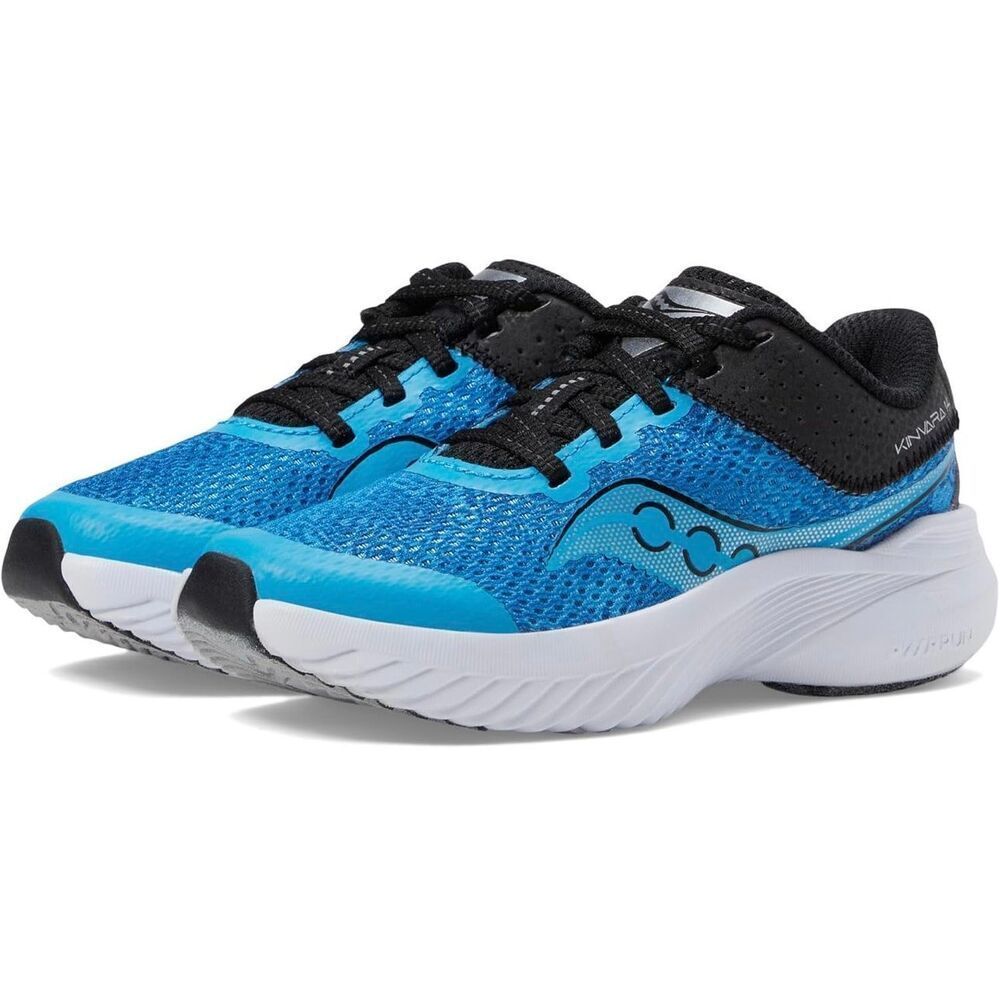 Saucony Boy’s size 11 Kinvara 14 LTT blue Saucony lace up shoes sneakers BNIB